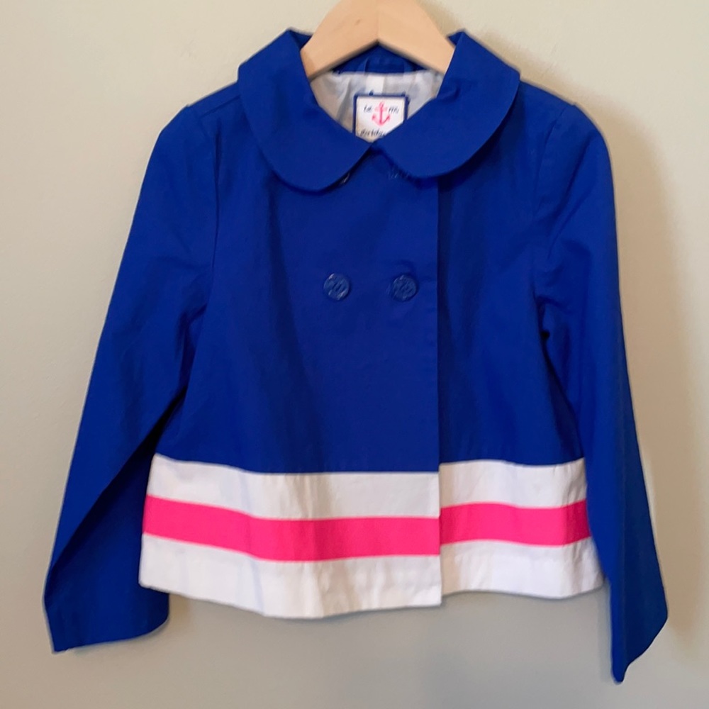 Girl’s Spring Gymboree Sailor Coat NWT Size 5-6